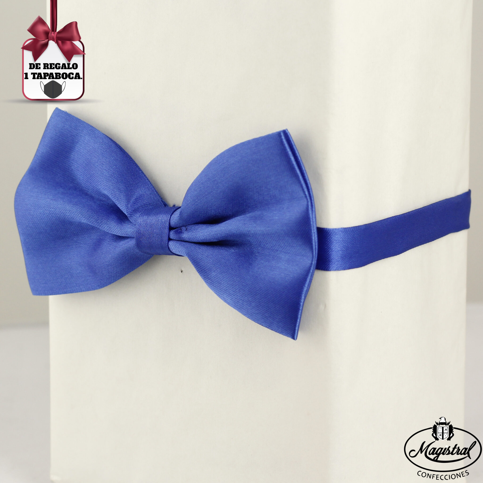 Moño Azul – Magistral Confecciones