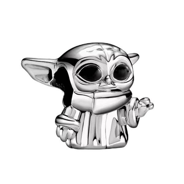 Charm Dije de Acero Inoxidable Maestro Yoda