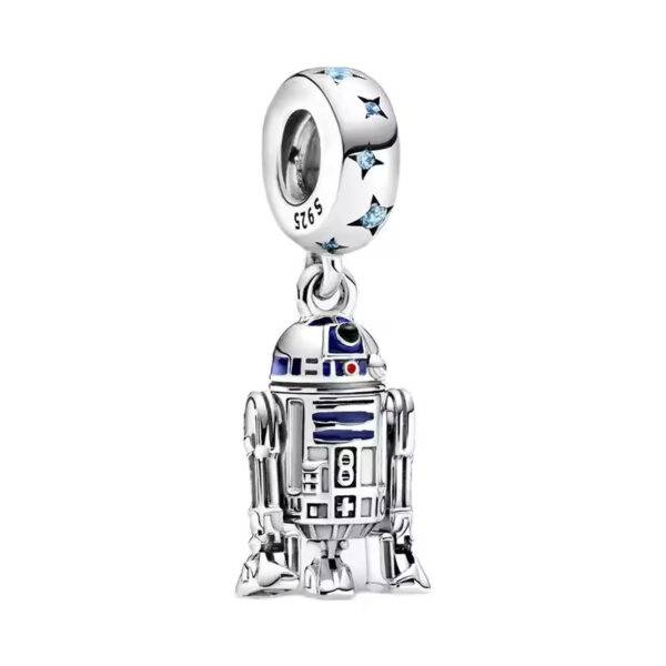 Charm Dije de Acero Inoxidable R2-D2 Arturito