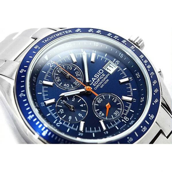 Reloj Casio Caballero Edifice Fondo Azul - Imagen 3