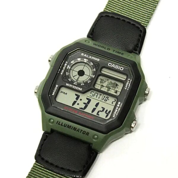 Reloj Casio Caballero Verde Militar - Imagen 3