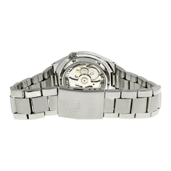 Reloj Seiko Caballero Con Fondo Negro Automático - Imagen 2