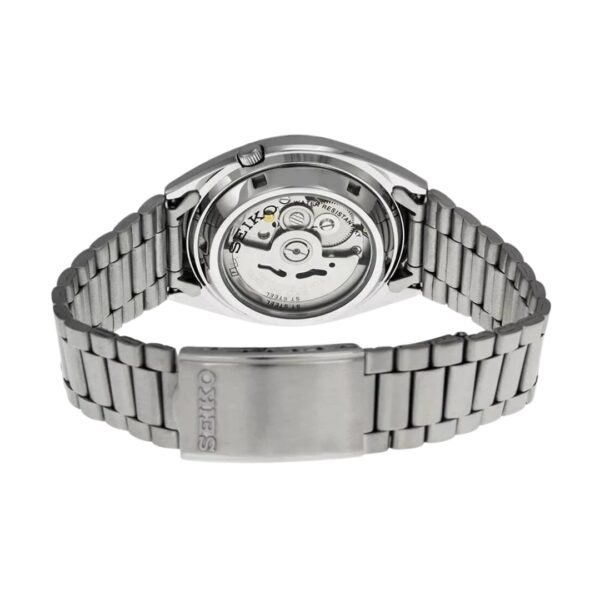 Reloj Seiko Caballero Con Fondo Azul Automático - Imagen 3