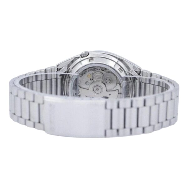 Reloj Seiko Caballero Con Fondo Azul Automático - Imagen 2