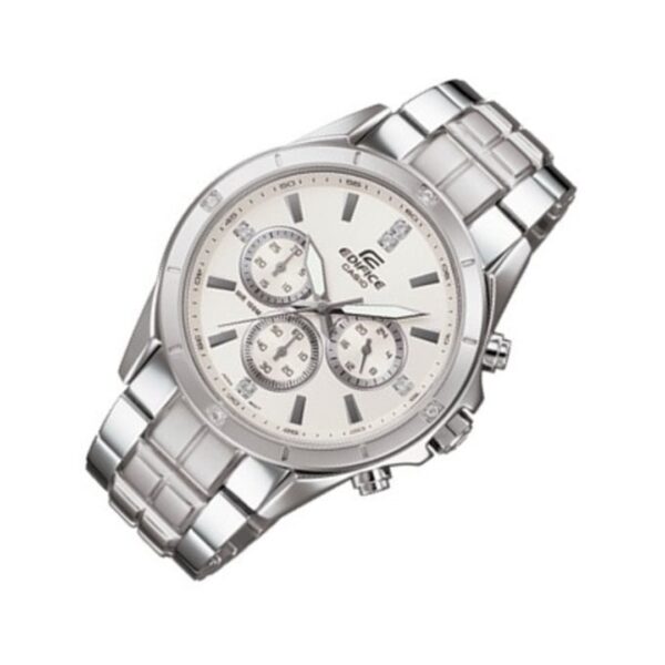 Reloj Casio Caballero Edifice Fondo Blanco - Imagen 2