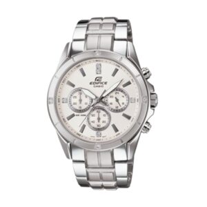 Reloj Casio Caballero Edifice Fondo Blanco