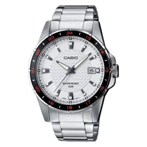 Reloj Casio Caballero Con Fondo Blanco