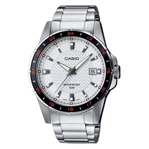 Reloj Casio Caballero Con Fondo Blanco