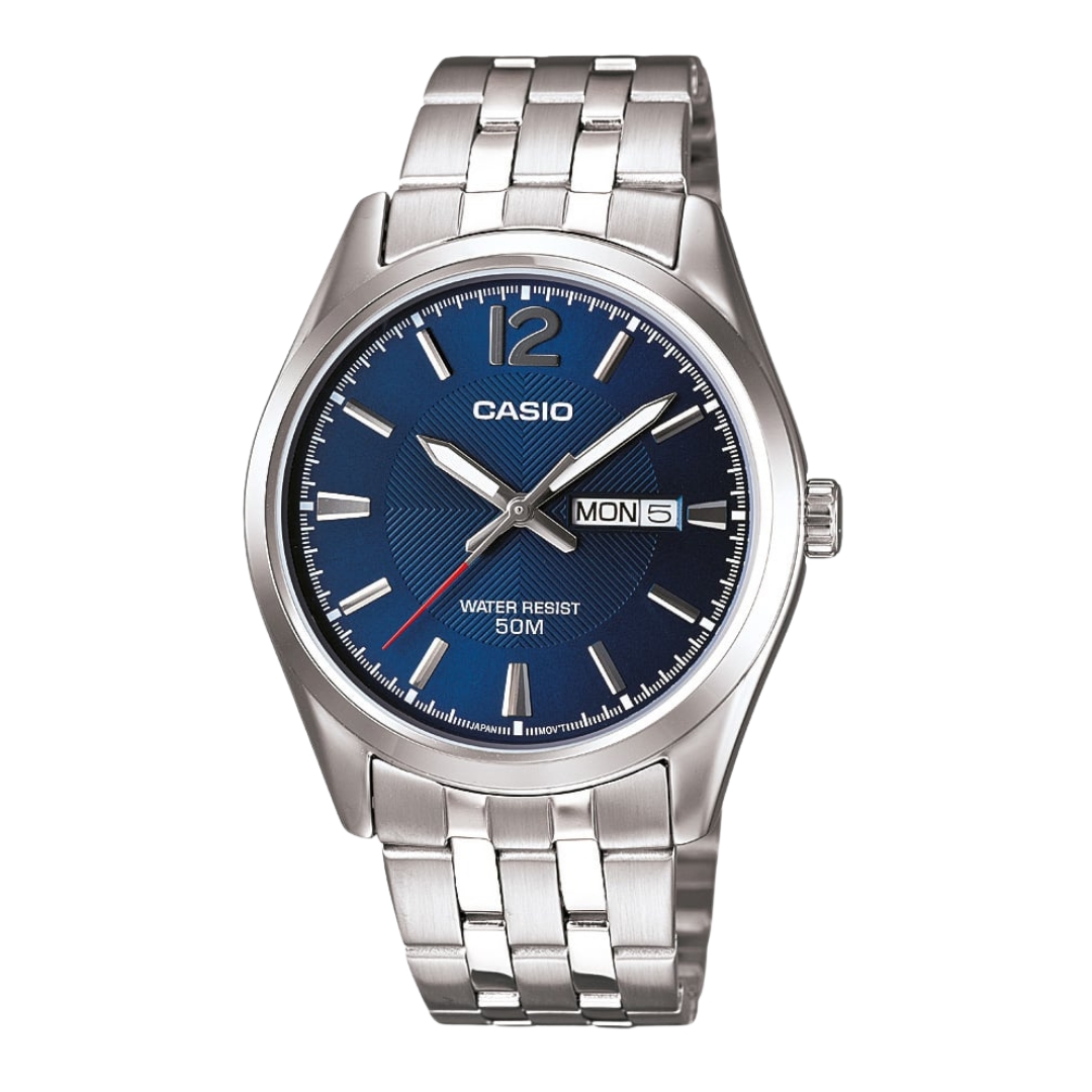 Reloj Casio Caballero Fondo Azul