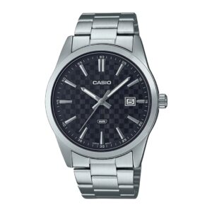 Reloj Casio Caballero Fondo Negro MTP-VD03D-1AUDF