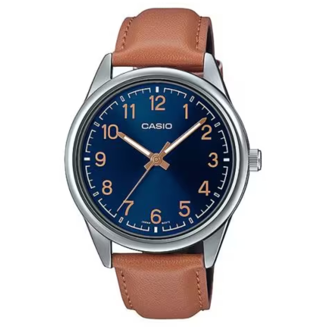 Reloj Casio Caballero Fondo Azul