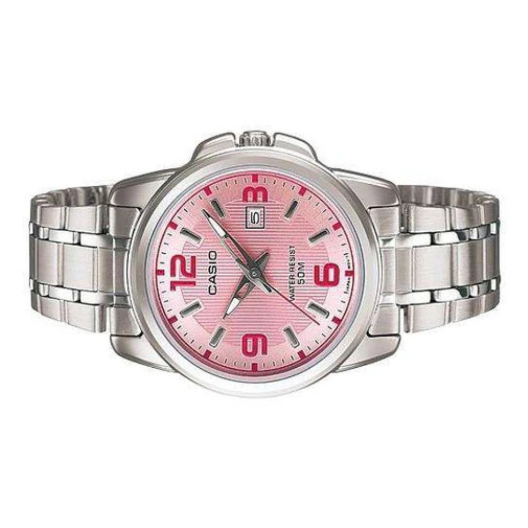 Reloj Casio Dama Fondo Rosa LTP-1314D-5AVDF 33mm - Imagen 8