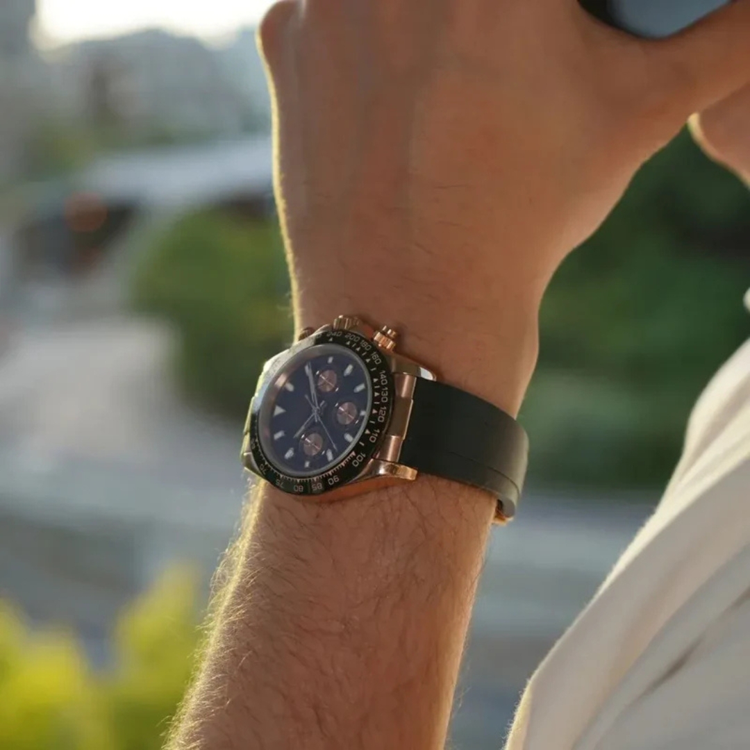 Seiko Mod Daytona Negro - Imagen 3