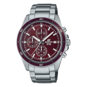 Reloj Casio Caballero Edifice Fondo Bordo 44mm