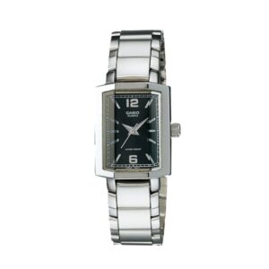 Reloj Casio Dama Con Fondo Negro