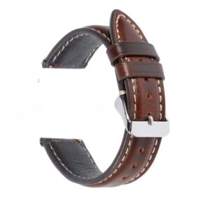 Correa/Malla Marrón Rojizo Para Reloj de 20mm