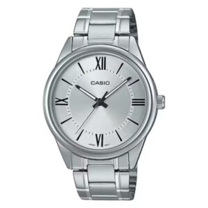 Reloj Casio Caballero Fondo Blanco 40mm