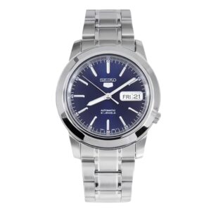 Reloj Seiko Caballero Con Fondo Azul 38mm