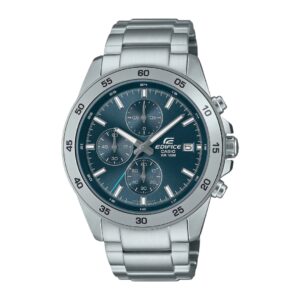 Reloj Casio Caballero Edifice Fondo Verde 44mm