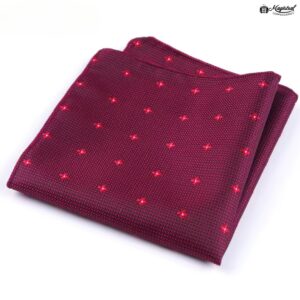 Pañuelo Algodón Bordo SP09 23cm x 23cm