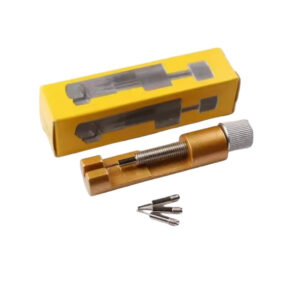 Herramienta de ajuste de correa de reloj, herramienta de reparación de relojes con pasador de reloj, herramienta de pasador de enlace de pulsera, removedor fácil de quitar y ajustar