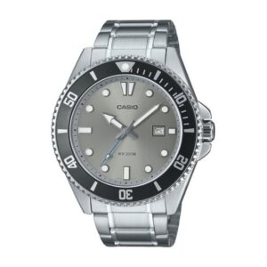 Reloj Casio Duro Caballero Fondo Gris MDV-107D-8AVDF 46.3 mm