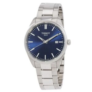 Tissot Caballero PR 100 de cuarzo con esfera azul T1504101104100